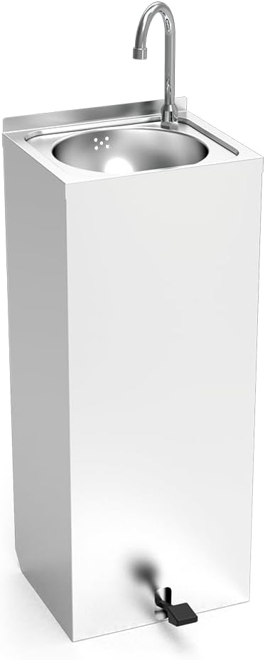 Pralka Lioninox, 350x300x850 mm – Srebrny