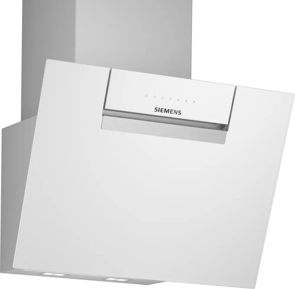 SIEMENS Płyta grzewcza, LC67KFN20, 60 cm, Czarny – metal, okap kuchenny, iQ300 LC67KFN20, montaż ścienny – dotyk, cisza