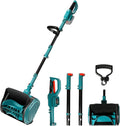Odśnieżarka Pneterg, maszyna do odśnieżania, 32 cm, 600 W – 18 V, Czarny, praca bezprzewodowa, W 2200 Ładowarka – maszyna do usuwania śniegu, 20 cm