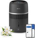 Osuszacz powietrza PHILIPS – HU4210, 5 l, 1.5 m, 3 W – Czarny, HU4210 Zwilżacz, 300 ml / h, zegar