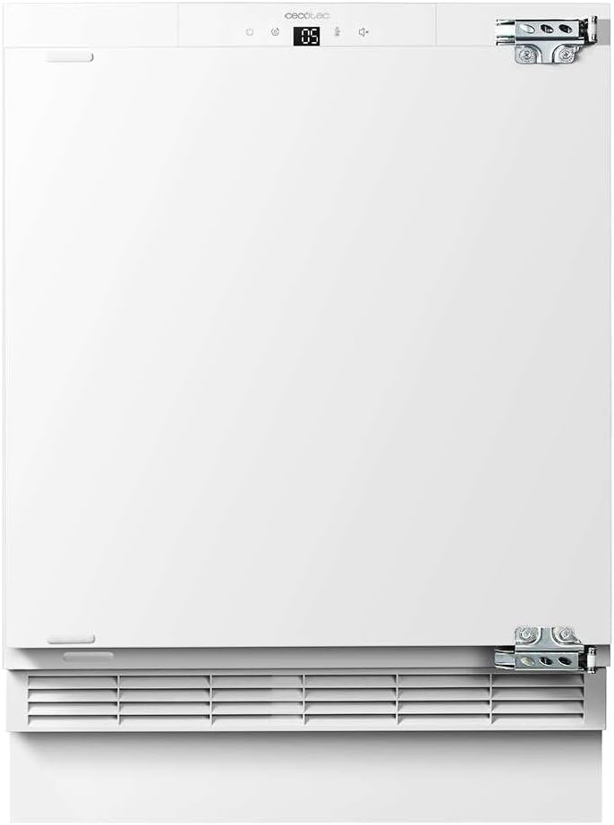 Cecotec Zamrażarka, 101 l, Biały – oświetlenie LED, Bolero Coolmarket TF, 14 do -24°C, dotyk – LED Wnętrze