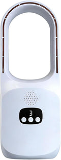 Wentylator stołowy Générique, 7 cm, Biały – Wentylator, plener, 3 prędkości, swinging – dekoracja pokoju dziennego, tłumik