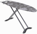 KITCHEN MOVE Płyta do prasowania, 130x47 cm – Srebrny, 2in1 Stojak, Stolik, 98 cm – para 2en1