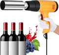 Pompy do wina, 50 mm, Szary – stal nierdzewna, Heat- retractable, 50 do 550°C, Wine Bottle Packaging maszyna
