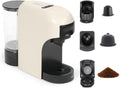 Livoo Ekspres do kawy, DOD217C, 1400 W – Czarny / Srebrny, 3 w 1, Nespresso DOD217C, elektrycznej – 7 poziomów