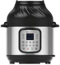 Instant Pot Szybkowary, 140-0042-01-EU, 8 L, Srebrny/Czarny – stal nierdzewna, funkcja grilla