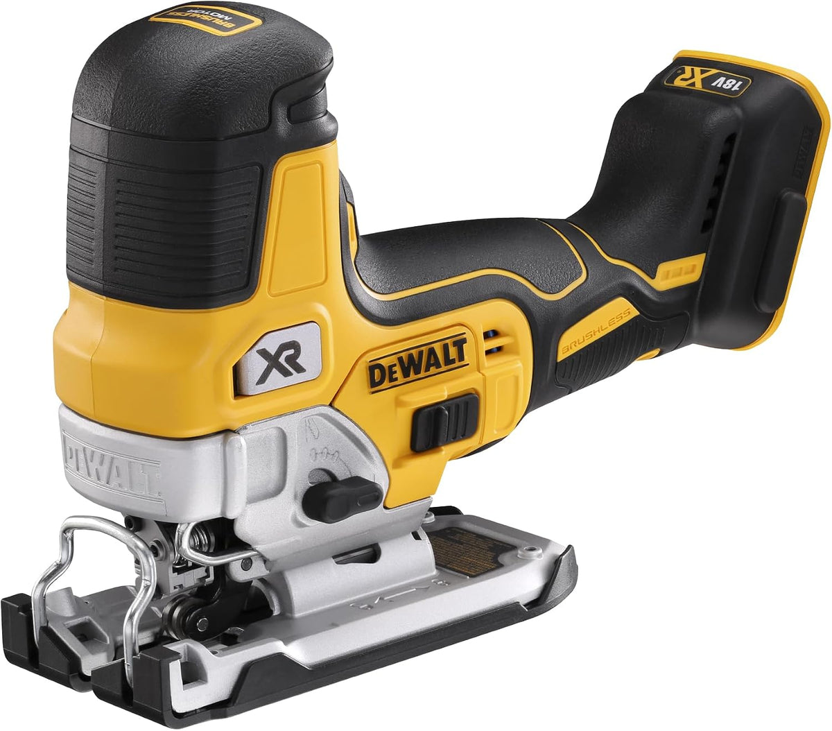 DEWALT Piły skokowe, DCS335N, 18 V – Czarny, metal, DCS335N- XJ Piła skokowa uchwyt bezgotówkowy 18 V XR DCS335N-XJ