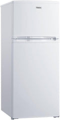 FrigeluX Lodówka – RDP151BE, 151 l, 50 x 58 x 123 cm, 36 kg – Biały, Podwójne drzwi biały RDP151BE 151 l