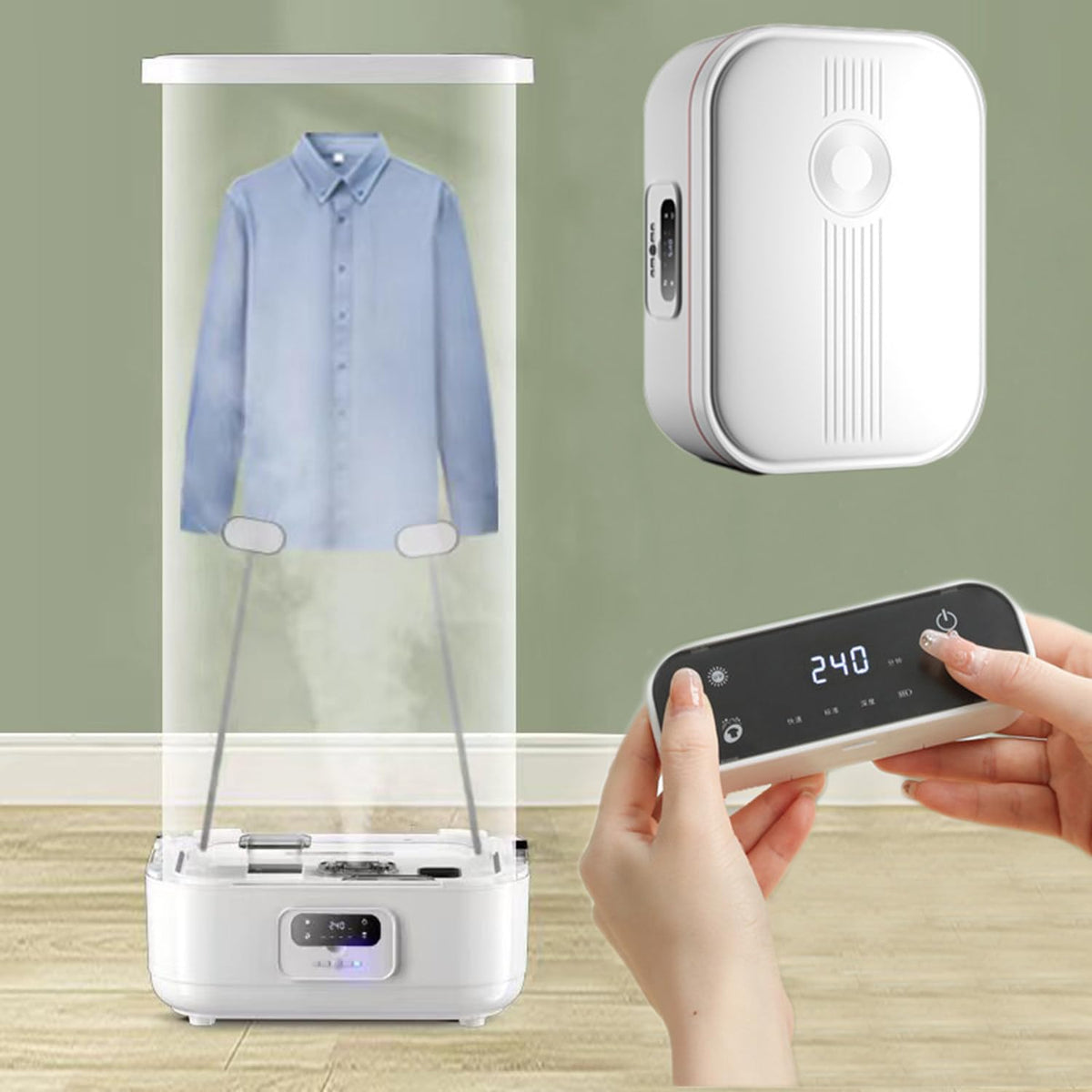 Pralki i suszarki ANXYYDS – 220 V, 800 W, Biały, automatyczne wyłączanie – Suszarka, przenośna, licznik, Szybko Suszarka