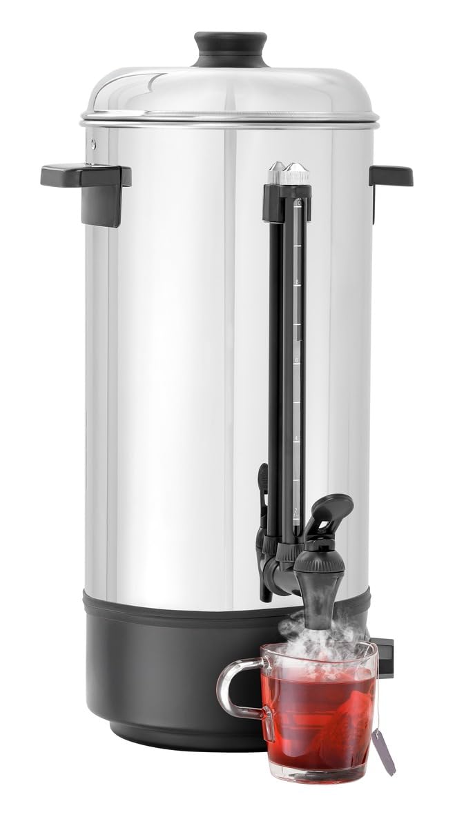 Bartscher Dystrybutor gorącej wody – 10 Litrów, Czarny, Wino-Maszyna, 10 Litrów / Hot Wine-Maszyna