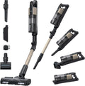 Hoover Odkurzacz pionowy, odkurzacz bezprzewodowy, HF3, Czarny – oświetlenie LED, praca bezprzewodowa, HF3 110AW Odkurzacz, Rura Flexi pod meblami