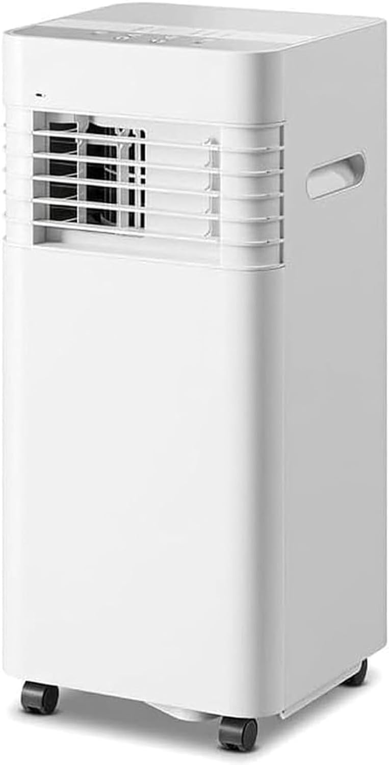 Klimatyzator przenośny ZHIQXUE, klimatyzator mobilny – 28 m, 5000 Btu, Biały, Klimatyzator – licznik, oscylacja, chłodzenie do 28 m2