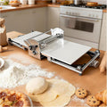 Stół LZDOYY, 570 × 450 × 230 mm, 1,18 W, 110 V – Srebrny, stal nierdzewna, składana konstrukcja, Rolling maszyna – Pizza, Ciasto, Profesjonalne