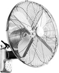 SFNIOKFG Wentylatory ścienne, 14 cali – 220 V, 40 W, Biały, pilot zdalnego sterowania – Wentylator, minutnik, przemysłowy, 3 prędkości – profesjonalny