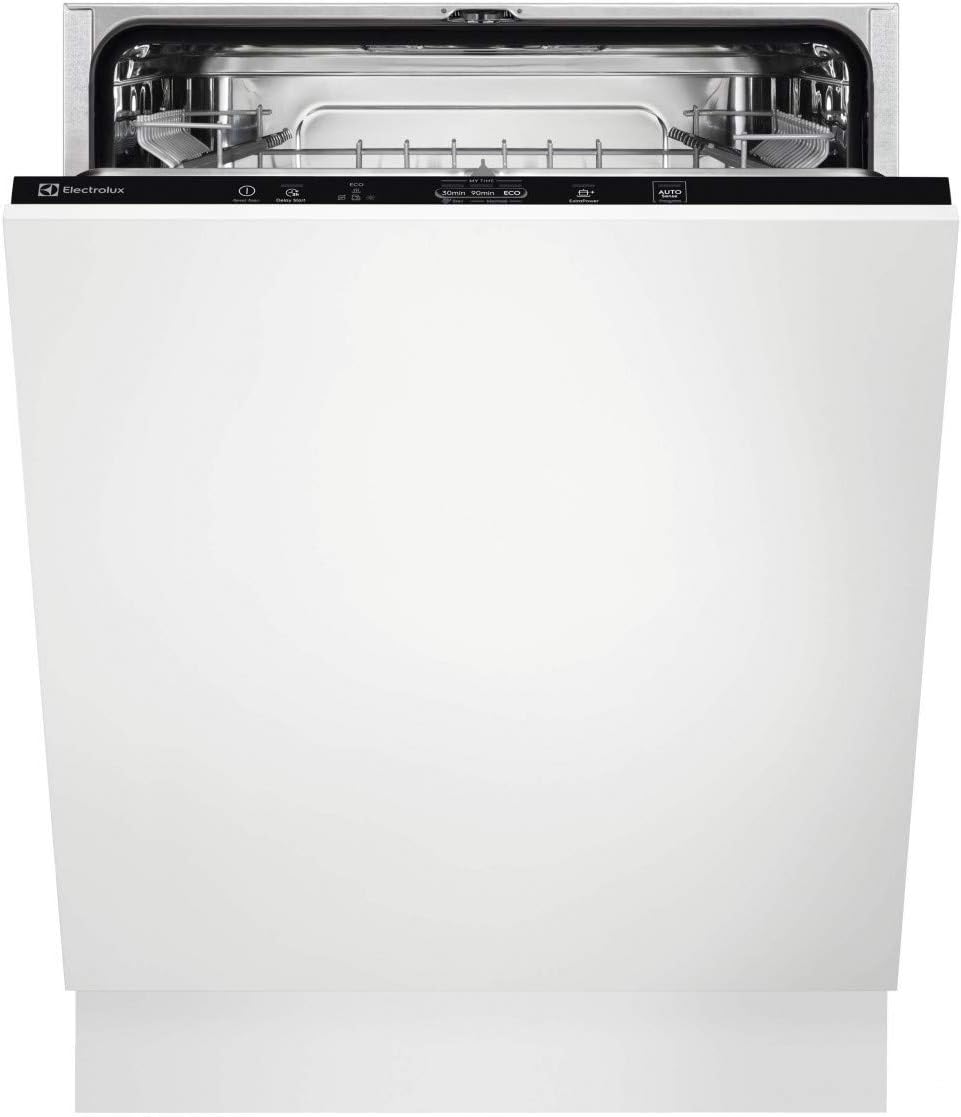 Electrolux Zmywarka, EAE27200, 60 cm, 46 dB – Biały / Czarny, EAE27200 L, wszystkie inclusive, czarny – w pełni zintegrowany, Maksymalny rozmiar