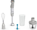 Moulinex Blender, 1000 W, Szary – ręczny, cichy, 20 prędkości i zintegrowany tryb tłumika
