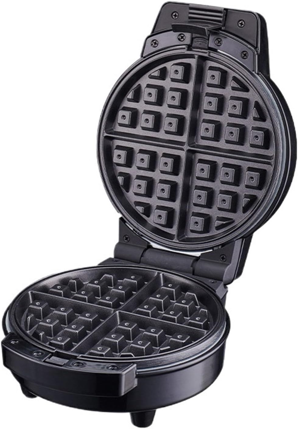 Grill SMTYXS – 3 W, Czarny, 3 w 1, gofrownica / opiekacz – Maszyna do pączków, wyjmowana, toster, toster miękki
