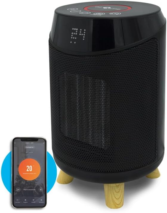 Grzejnik elektryczny Air and Me – 2000 W, Czarny, 1000 lub oscylant