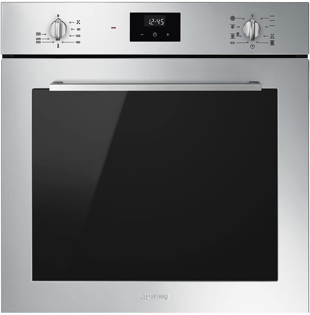Piekarnik do zabudowy Smeg – SF6400TVX, 70 l, 3000 W, Srebrny – stal nierdzewna, SF6400TVX Piekarnik elektryczny