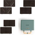 Grill CREATE, 800 W, Zielony – STUDIO / Apparel, powłoka nieprzylegająca