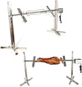 Grill SHZICMY, 30 kg, Srebrny – stal nierdzewna, Silnik, kemping, do pieczenia ogniowy obóz kemping