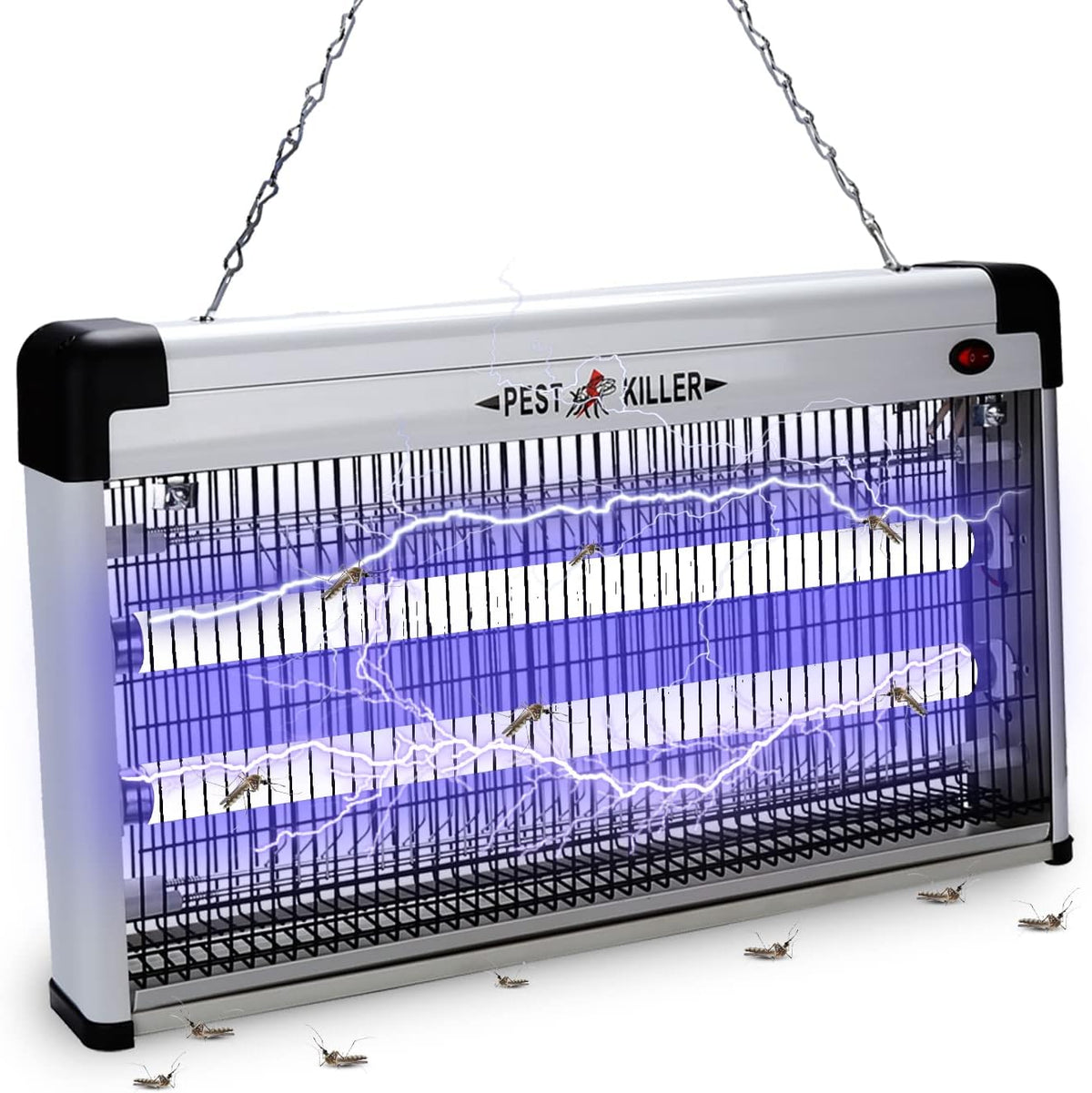 Komary Randaco – 40 W, 100 m, 4000 V, Czarny – pułapka, do wewnątrz i na zewnątrz ogrody