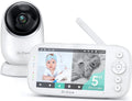 Dr.Care Monitory wideo, Czarny, Wi-Fi, PTZ 360 5000 mAh Babyphone – Monitor wideo dla dzieci