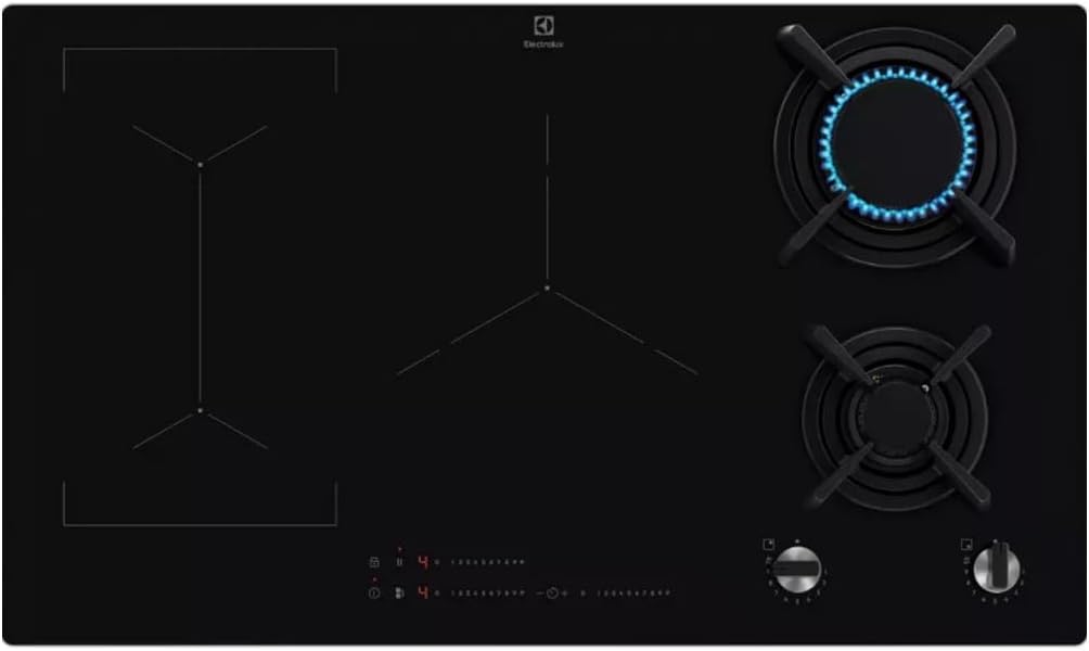 Płyta indukcyjna Electrolux – kuchenka indukcyjna, KDI951723K, 83 x 4,7 x 49 cm, 4,500 W – 17,00 Kg, Czarny, modułowa konstrukcja, Wi-Fi