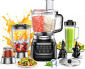 HoninJoy Zmywarka, 2 l, 1300 W, 80 g – Biały, robot kuchenny, Kuchnia 10- En-1, 5 l 10-En-1