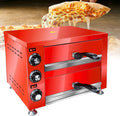 Mini piekarnik XSDAJSD, 30 cm, 2200 W, Czarny / Srebrny – stal nierdzewna, Elektryczny do pizzy, licznik, profesjonalny – restauracja