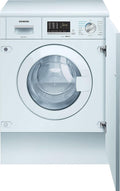 SIEMENS Pralka, WK14D543, 7 kg, 44 l – Biały, pralko-suszarka, iQ500 WK14D543, do zabudowy – na zewnątrz, aquaStop, 1400 tr