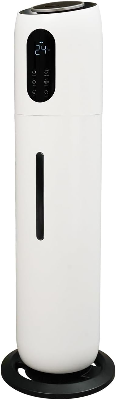 Nawilżacze jednopokojowe YISSALE, 22 x 71 cm, 9 l – 35 dB, Czarny, Nawilżacz, dekoracja pokoju dziennego – cichy, do sypialni