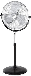 Wentylator stojący Orbegozo, 45 cm – 135 W, metal, PWS 1846, przemysłowe – 3 prędkości wentylacyjne, średnica 45 cm i 135 W moc
