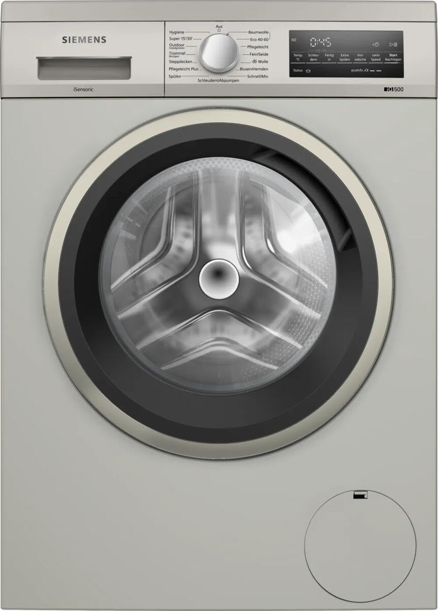 SIEMENS Pralka, WU14UTS8 – 9 kg, 1400 obr./min, 59,0 cm, Biały – iQ500 WU14UTS8, do zabudowy, szybkie mycie z speedPack L