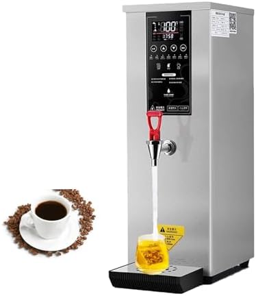JKJZSALJ Ekspres do kawy – 25 l, 221 × 400 × 640 mm, Srebrny, generator wody – Dystrybutor, Elektryczna, Ciasto, Profesjonalny – do herbaty