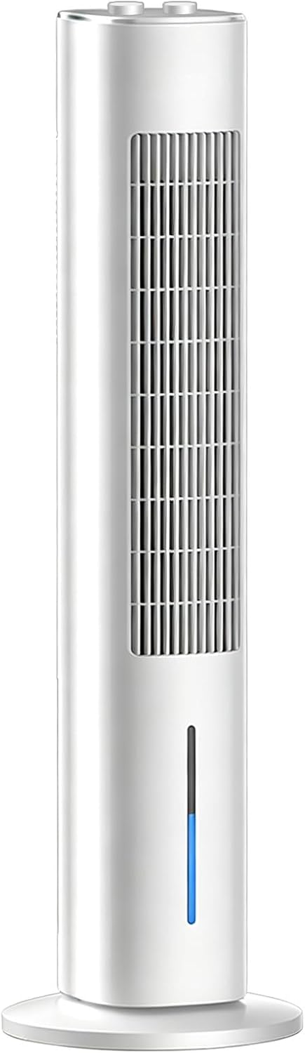Grill WUXTOKV – 60 W, 220 V, 5 m, Biały – Klimatyzator 39in, 3 prędkości, 70 ° Oscylacja, Grid Air Output – 60 W pokój wentylatora