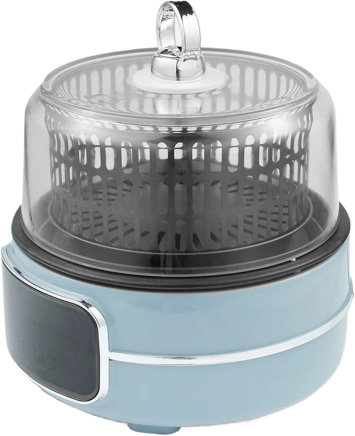 Ryżowar QUTBAG, 5 l – 20 cm, Czarny, Naczynie do gotowania, 80 do 200°C – zegar, 360 ° Teal Circulation Ogrzewanie