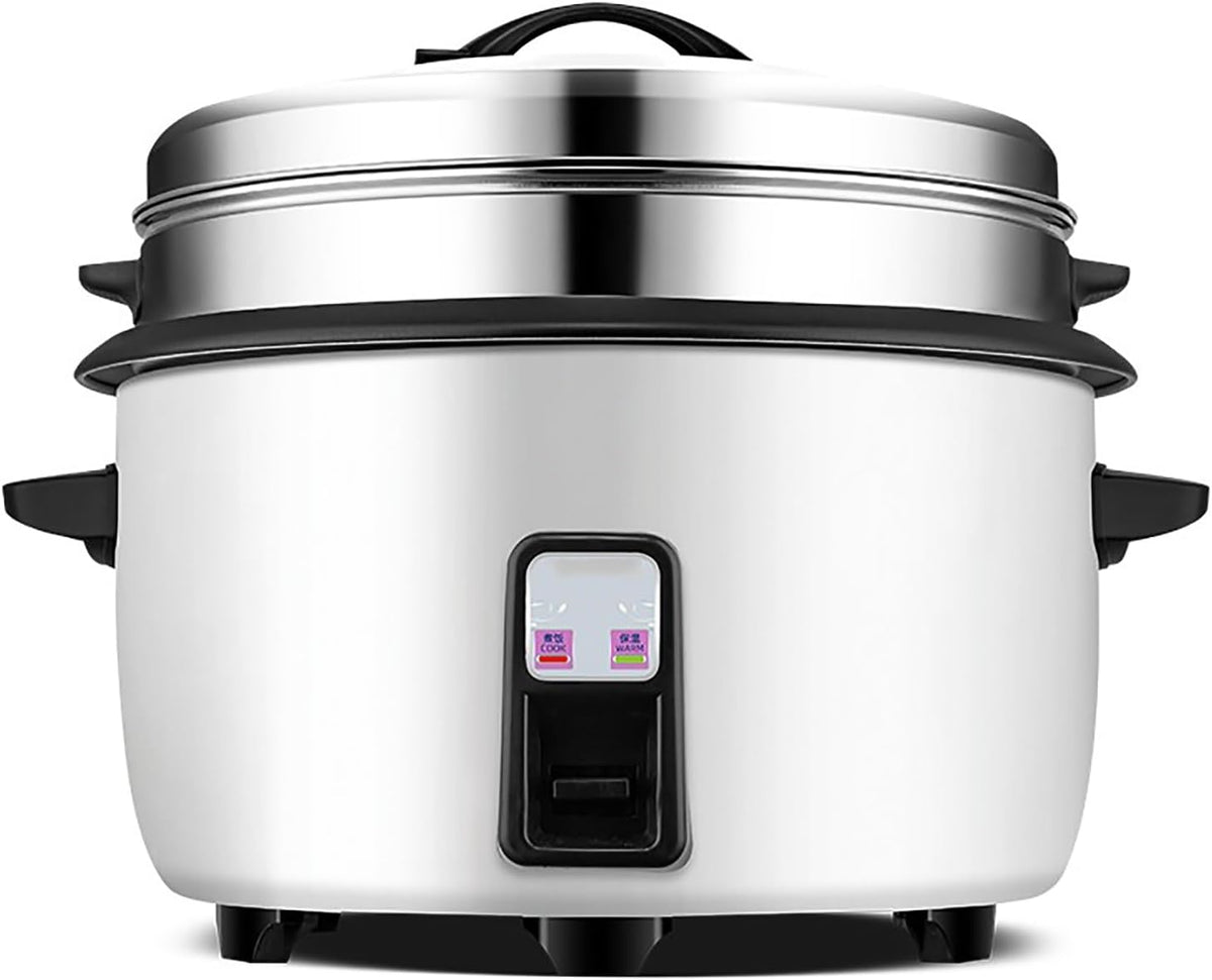 Ryżowar SaryEdge, 45 l – 1250 W, Czarny, Elektryczna kuchenka ryżowa, ciepły sprzęt – profesjonalny