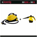 H.Koenig Myjka parowa, NV6200 – 2000 W, Czarny, Czyszczenie parowe, NV6200 + NV60