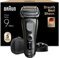 Opryszczki kratowe Braun – 9615S, Brązowy, praca bezprzewodowa, Seria 9 9615S Golenie – Mężczyzna Elektryczne Golenie Series 9 + Pro 9615S Grafit