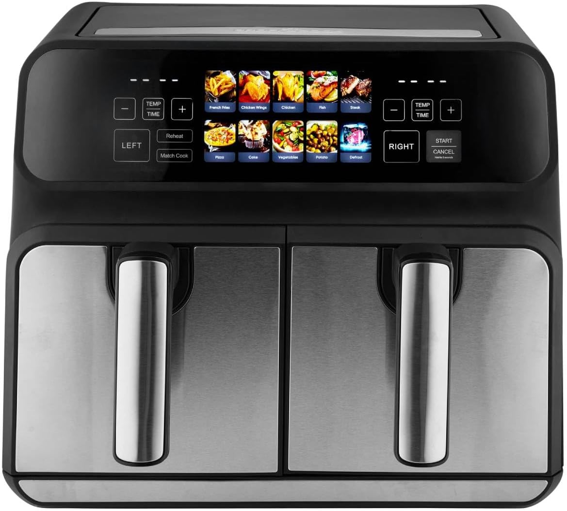 Frytkownica Profi Cook, PC-FR1287H, 8 l, Czarny/Srebrny – stal nierdzewna, automatyczne wyłączanie, zabezpieczenie przed przegrzaniem, Proficook